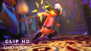 "¡¡Qué siga la fiesta!!!" | el Gato con Botas: El último deseo | Clip 4K