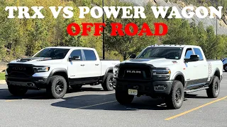 TRX vs Power Wagon 4x4 Rams Best Off-Roading Trucks