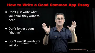 How to Write a Good Common App Essay | Prompts 1, 2, 3, 4, 5, 6, or 7