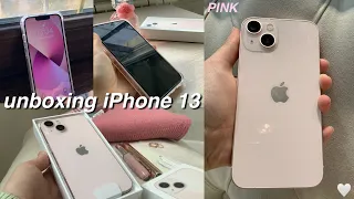 unboxing (распаковка) iphone 13 / 2021