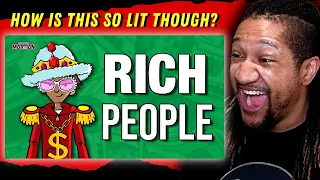 Reaction to Your Favorite Martian - Rich People $hit (feat. Cartoon Wax)