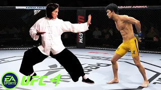 UFC4 Bruce Lee vs Master Crane EA Sports UFC 4 - Epic Fight