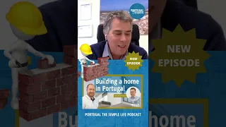 All things property - Building a home in Portugal 🇵🇹 #shorts