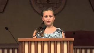 Tropicana Speech 2014 Sixth Grade