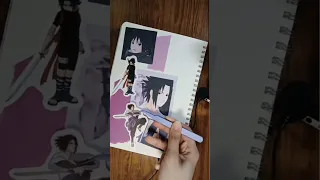 anime journal ft. uchiha sasuke | asmr