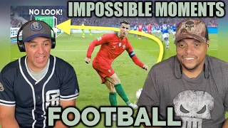 FOOTBALL REACTION - Impossible Moments in Football