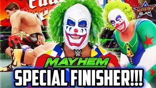 WWE MAYHEM NEW MATCH TYPE & SPECIAL FINISHER! DOINK THE CLOWN FINISHERS!!!