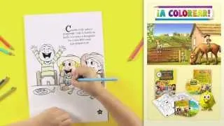 A Colorear los Dibujos de Las Canciones de la Granja - El Reino Infantil