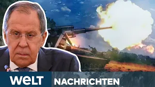 PUTINS KRIEG: Donbass "bedingungslose Priorität" – Blutige Kämpfe in Ostukraine | WELT Nachtstream