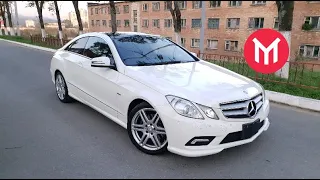 Обзор Mercedes E250 Coupe AMG (w207) из Японии