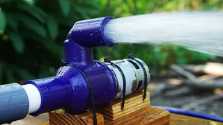 cara membuat pompa air kuat sendiri di rumah  | How to make a water pump at home