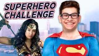 THRIFT STORE SUPER HERO CHALLENGE (Squad Vlogs)