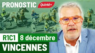 Pronostic PMU Quinté Flash Turf - Vincennes (R1C1 du 8 décembre 2021)