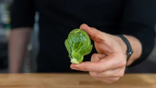 My favorite new way to use Brussels Sprouts.