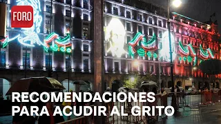 Recomendaciones para asistir al Grito de Independencia en el Zócalo 2023 - Paralelo 23