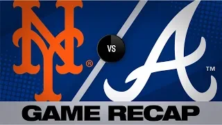 5-run 7th inning leads Braves | Mets-Braves Game Highlights 8/14/19