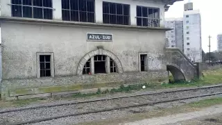Ferrocarril Roca..Estacion Azul