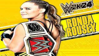 WWE 2K24 - Ronda Rousey Signatures and Finishers