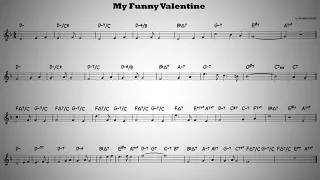 My Funny Valentine- Play along - Bb Instruments