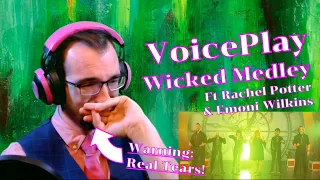 MY MOST EMOTIONAL REACTION!! | Wicked Medley - Voiceplay | Acapella Reaction/Analysis