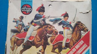 Painting 1/72nd scale Napoleonic figures.