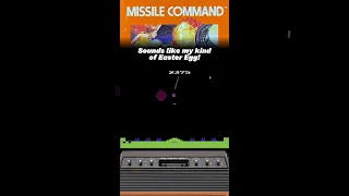 Missile Command: Find the Hidden EASTER EGG with ZERO SCORE! 🚀