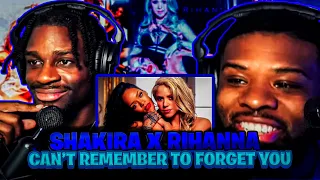 BabantheKidd FIRST TIME reacting to Shakira ft. Rihanna - Can't Remember to Forget You!!