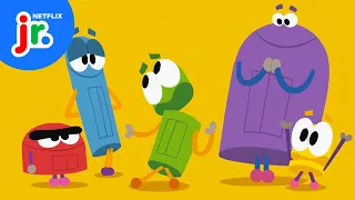 Learn About Nouns, Adjectives, & Verbs! 📚 StoryBots: Answer Time | Netflix Jr