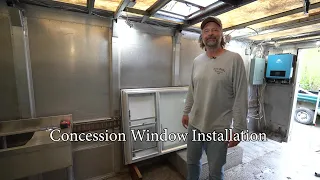 Concession Hood Installation in a Food Truck