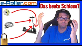 Die besten E Scooter Schlösser