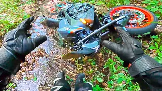 UPSIDE DOWN BIKE - Crazy and Epic Motorcycle Moments - [Ep.341]