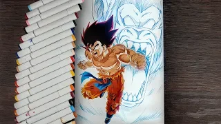 Drawing Goku Monkey Fist