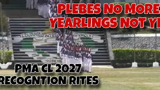 PMA MANDARAIG CL 2027 RECOGNITION RITES: PLEBES NO MORE, YEARLINGS NOT YET