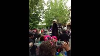 Parade At UFO Festival in McMinnville, Oregon