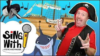 Halloween Pirate Ship and more | Songs for kids | Sing with Steve and Maggie