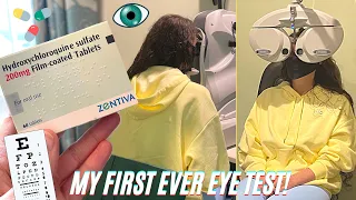 My First EVER Eye Test Because of Lupus Medication