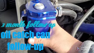 2012 Ram 1500 Silicone Hoses install for Oil Catch Can and 3 month follow up.