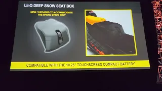 LinQ DEEP SNOW Seat Box