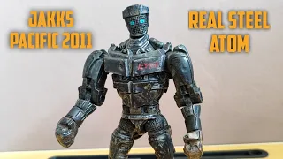 Rare figure! Jakks Pasific Real Steel Atom figure 2011.