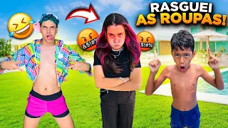 RASGUEI AS ROUPAS DA EMILLY *ciúmes do enaldinho