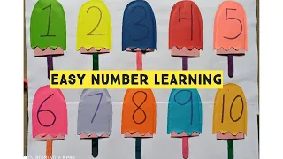 Number Learning activities | 1 to 10 Number counting and number recognition | Maths fun |