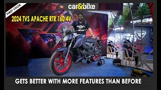 2024 TVS Apache RTR 160 4V: First Look