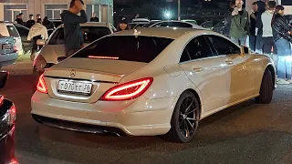 ШАШКИ НА CLS И W211! ДУРНОЙ C63! НОЧНЫЕ ГОНКИ! БЕСПРЕДЕЛ ПО ГОРОДУ!