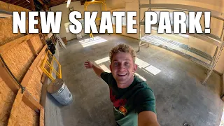 Getting Ready For The New Backyard Skatepark!