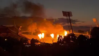 RAMMSTEIN Sonne (from uphill at Olympiapark) - live in München 10 June 2023