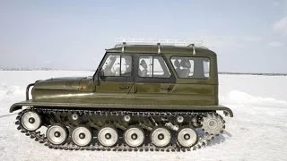 УАЗ на гусеничном ходу Ухтыш / UAZ crawler Uhtysh   #вездеходы