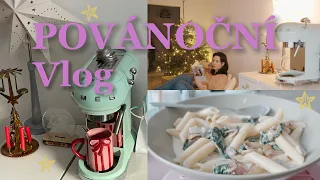 POVÁNOČNÍ Vlog l Recepty, učení a kafe