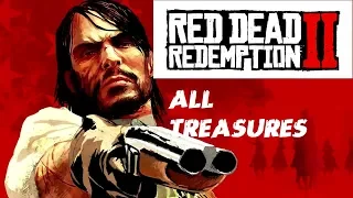 Red Dead Redemption 2 -  Tutti i tesori (all  treasures) 5.