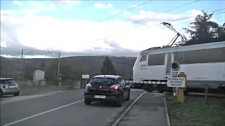 Railroad Crossing - Rue de l'Aerodrome, Thise (FR)