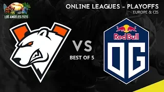 Virtus.Pro vs OG Game 1 (BO5) | ESL One Los Angeles Online 2020 Grand Finals